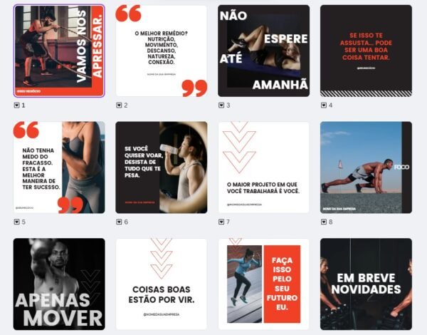 FEED - Academia | Personal Trainer Kit 3 - Imagem 1