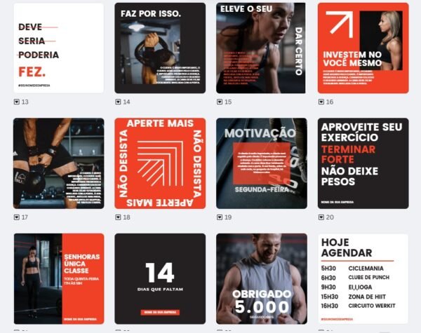 FEED - Academia | Personal Trainer Kit 3 - Imagem 2