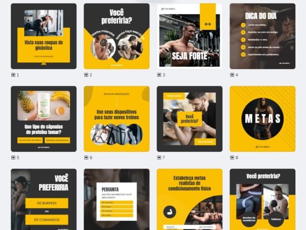 FEED - Academia | Personal Trainer Kit 4 - Imagem 1