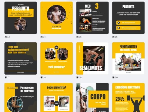 FEED - Academia | Personal Trainer Kit 4 - Imagem 2
