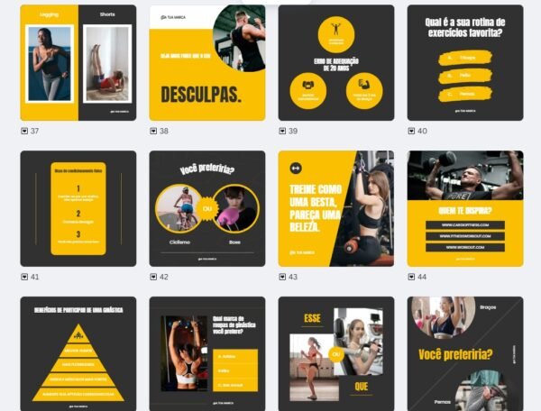 FEED - Academia | Personal Trainer Kit 4 - Imagem 4