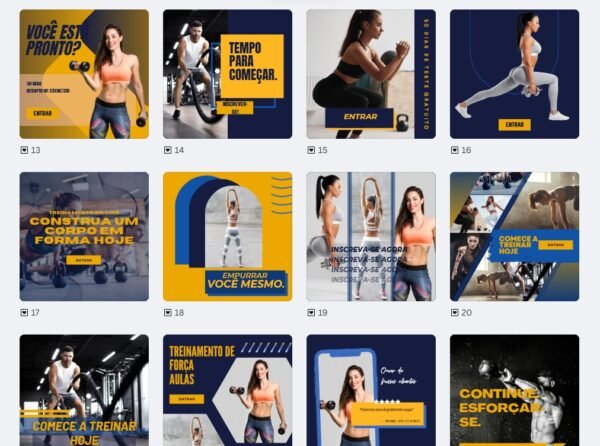 FEED - Academia | Personal Trainer Kit 5 - Imagem 2