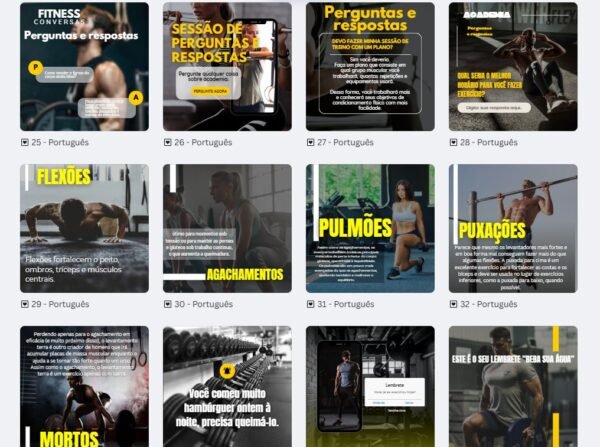 FEED - Academia | Personal Trainer Kit 6 - Imagem 3