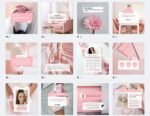FEED - Loja | Boutique Kit 3 (Rosa)