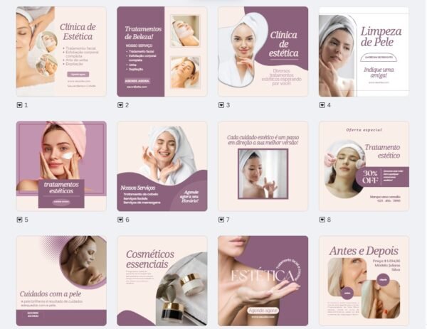 FEED - Clínica de Estética Kit 1 - Imagem 2