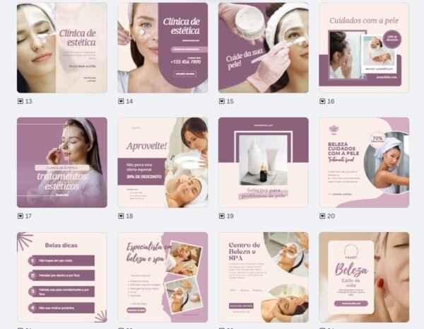 FEED - Clínica de Estética Kit 1 - Imagem 1