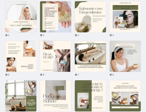 FEED - Sabonete Artesanal Kit 1 - Imagem 1