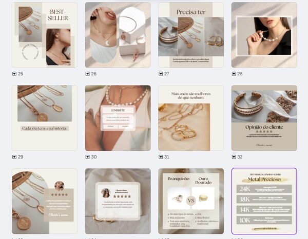 FEED - Semijoias Kit 1 - Imagem 3