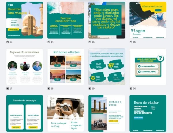 FEED - Agência de Viagem e Turismo Kit 1 - Imagem 2