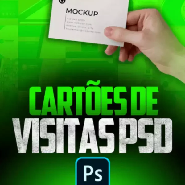 Pack Cartões de Visitas Photoshop - Imagem 1